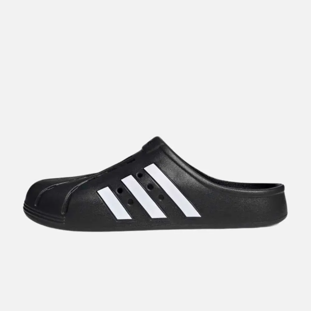 Adidas Adilette Clog Black White