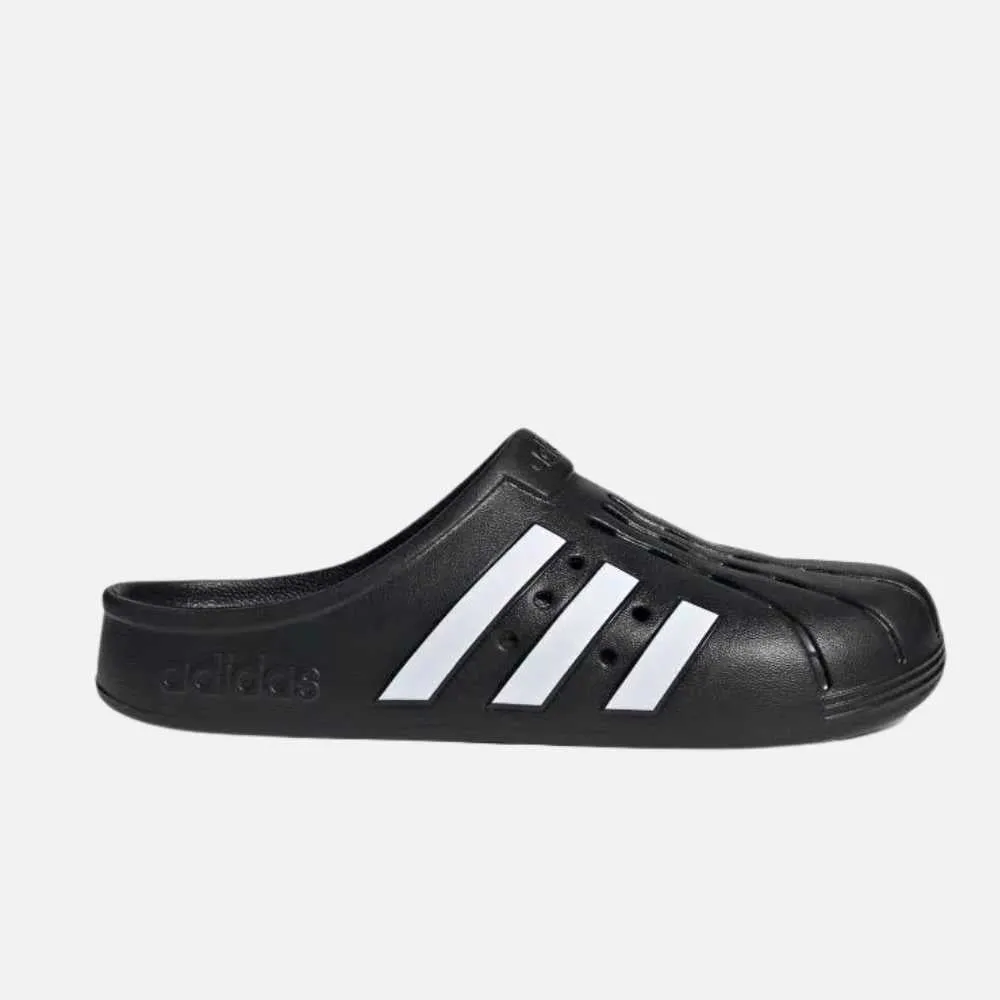 Adidas Adilette Clog Black White