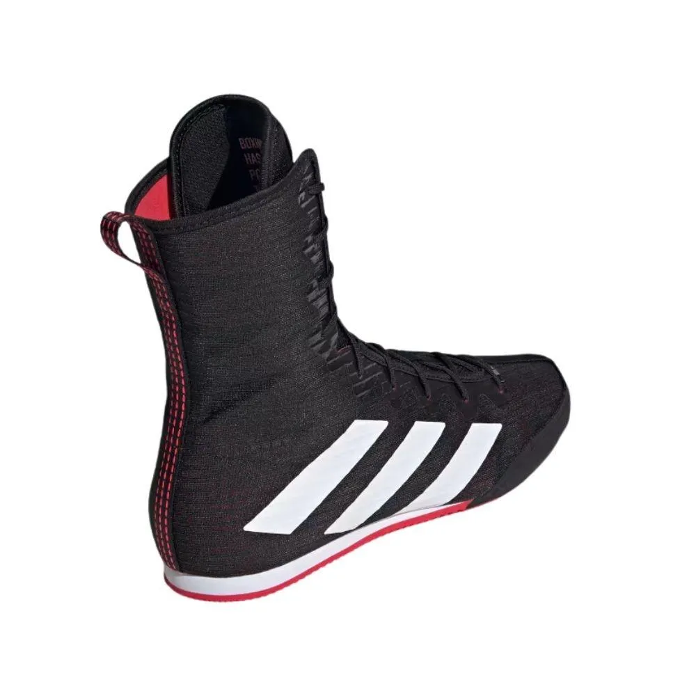 Adidas Box Hog 4 Boxing Boots - Core Black