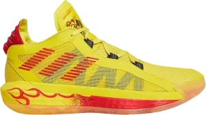 Adidas Dame 6 'Hot Rod' sneakers, yellow