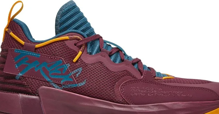 Adidas Dame 7 EXTPLY 'Three' sneakers, red