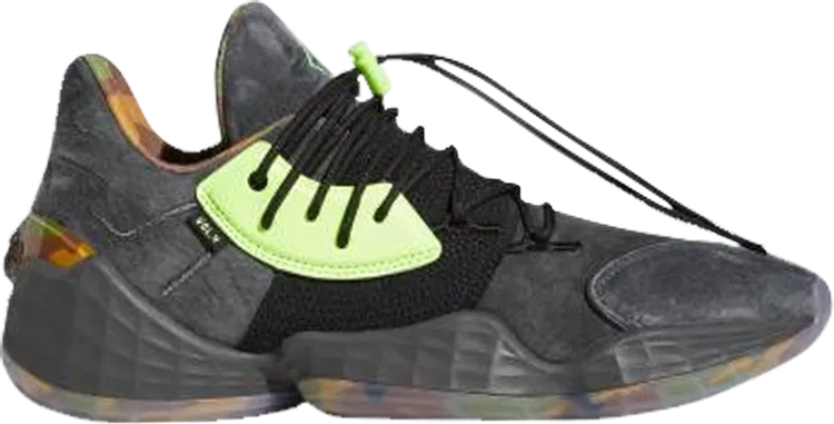 Adidas Daniel Patrick x Harden Vol. 4 'Grey Camo', gray