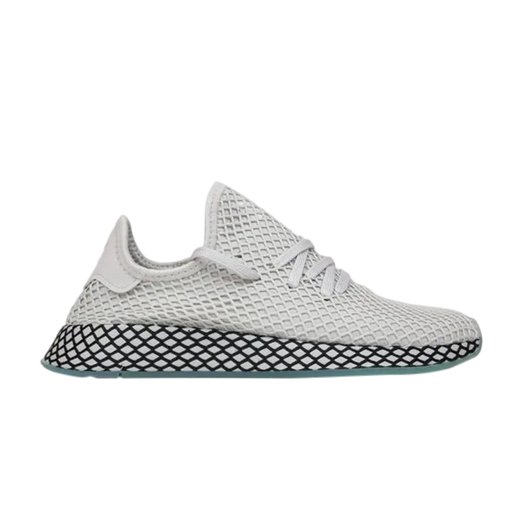 Adidas Deerupt 'Clear Mint' sneakers, gray