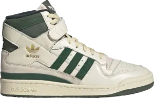 Adidas Forum 84 'Off White Dark Green' sneakers, cream