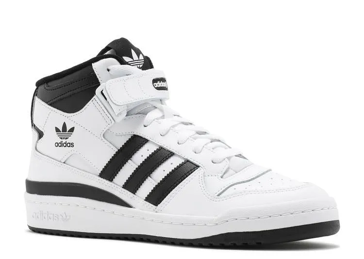 Adidas FORUM MID 'WHITE BLACK' sneakers, white