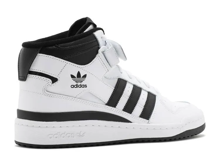 Adidas FORUM MID 'WHITE BLACK' sneakers, white