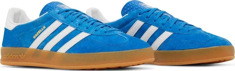 Adidas Gazelle Indoor 'Blue Bird Gum' Sneakers, blue