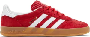 Adidas Gazelle Indoor 'Scarlet Gum' Sneakers, Red