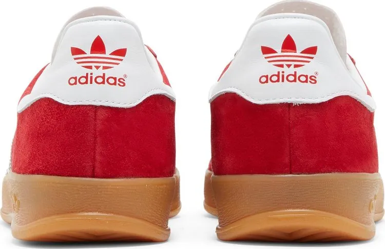 Adidas Gazelle Indoor 'Scarlet Gum' Sneakers, Red