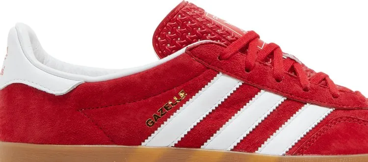 Adidas Gazelle Indoor 'Scarlet Gum' Sneakers, Red