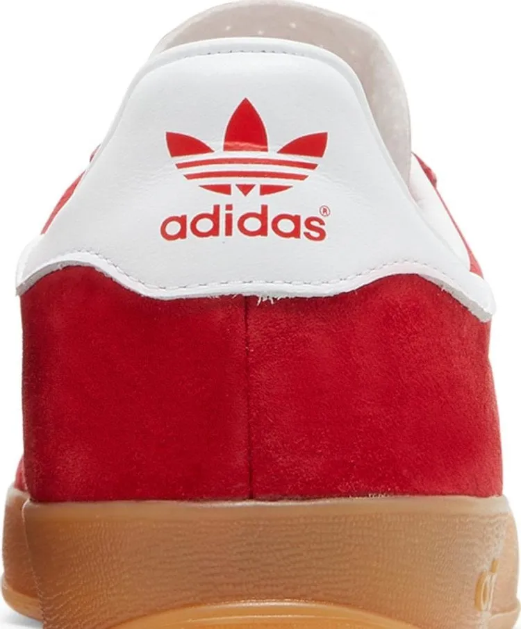 Adidas Gazelle Indoor 'Scarlet Gum' Sneakers, Red