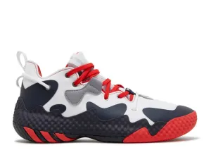 Adidas HARDEN VOL. 6 'WHITE VIVID RED LEGEND INK', white