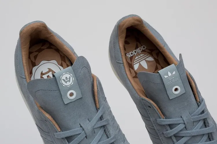 Adidas Highsnobiety x Campus 80s 'Grey Tan' sneakers, gray