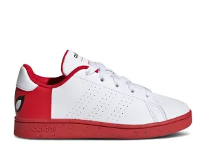 Adidas MARVEL X ADVANTAGE J 'SPIDER-MAN EYES' sneakers, white