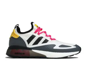 Adidas NINJA X ZX 2K BOOST 'TIME IN - WHITE GRAY' sneakers, white