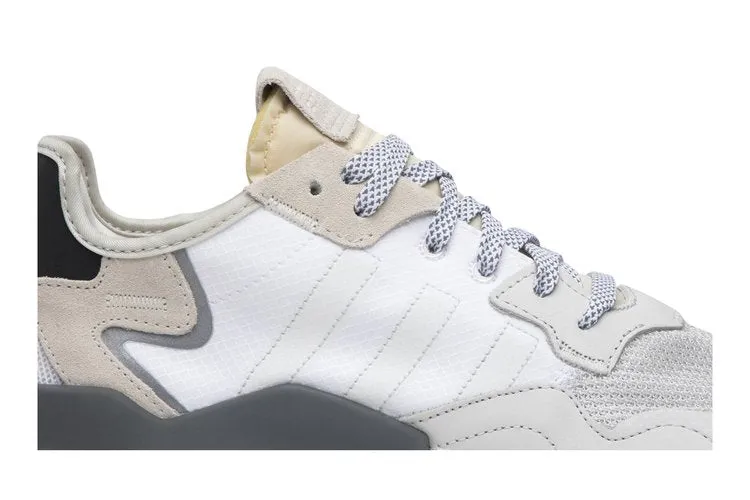 Adidas Nite Jogger 'Grey Pack - Neutral White' sneakers, white