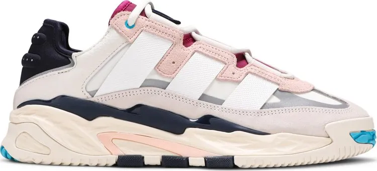 Adidas Niteball 'Cream White Pink Tint' Sneakers