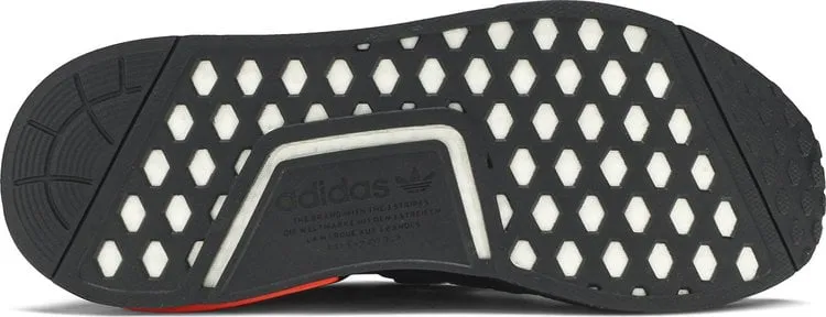 Adidas NMD R1 men's sneakers, black/red/white