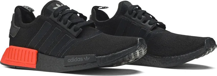 Adidas NMD R1 men's sneakers, black/red/white