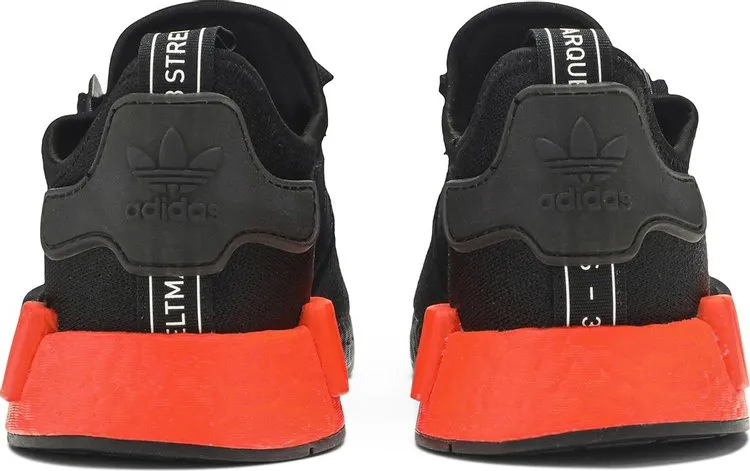 Adidas NMD R1 men's sneakers, black/red/white