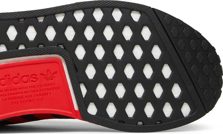 Adidas NMD R1 sneakers, black/red
