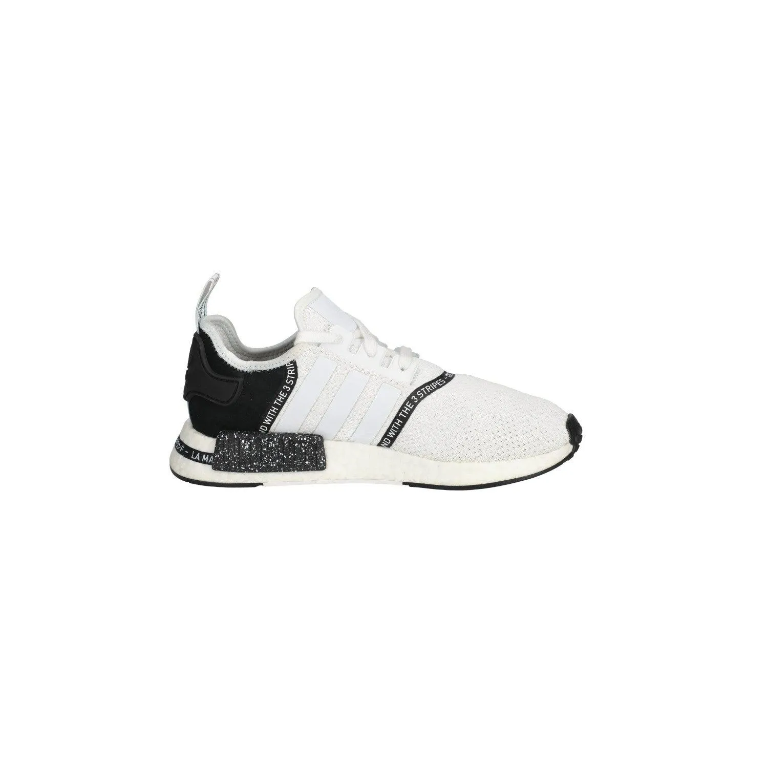 Adidas Nmd_R1 Speckle Pack Lifestyle Sport Shoes Fabric White Colour For Men