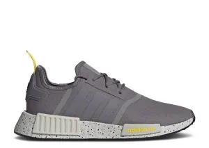 Adidas NMD_R1 'TRACE GRAY YELLOW' sneakers, gray