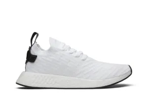 Adidas NMD_R2 Primeknit 'White Black' sneakers, white