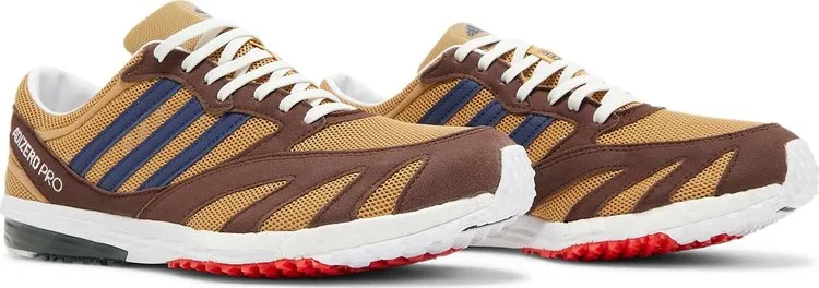 Adidas Noah x Lab Race 'Brown Dark Blue' sneakers, brown
