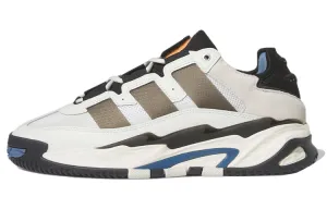Adidas originals Niteball Crystal White Core sneakers, white/black/green