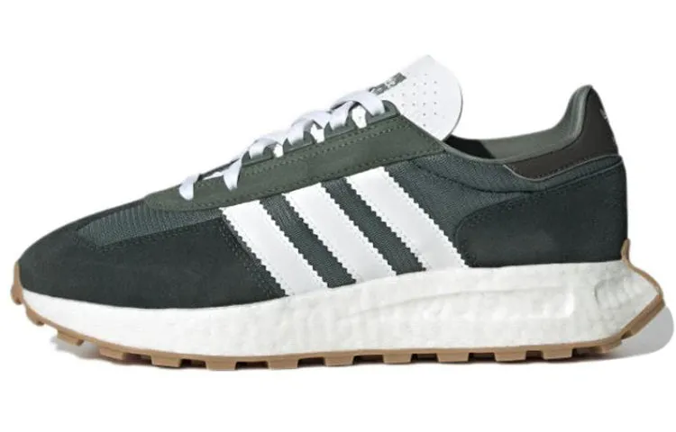 Adidas Originals Retropy E5 sneakers, dark green/white