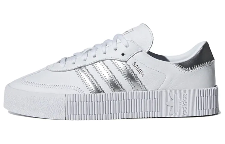 Adidas Originals Sambarose sneakers, white/silver