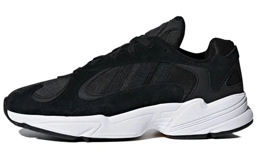 Adidas Originals Yung-1 sneakers, black/white