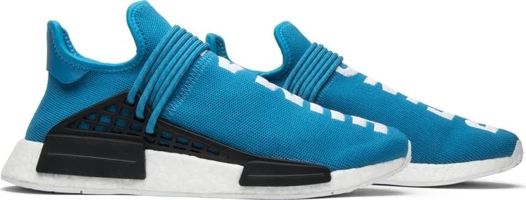 Adidas Pharrell x NMD Human Race 'Blue' Sneakers, blue