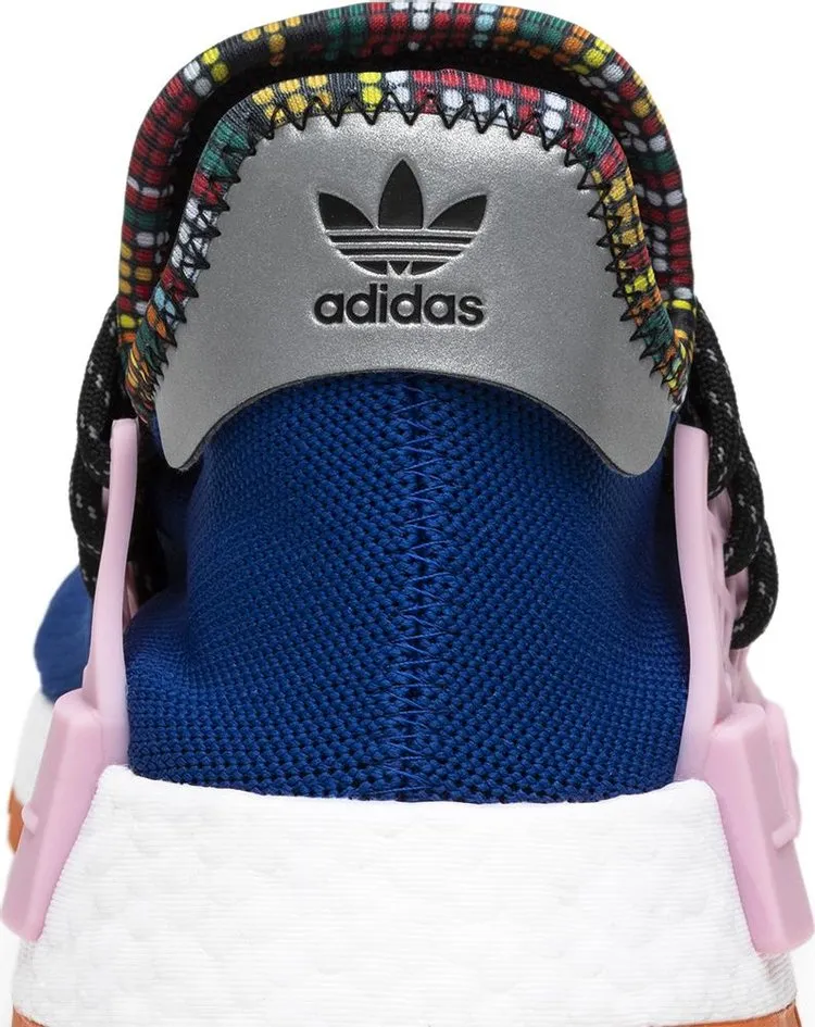 Adidas Pharrell x NMD Human Race Men's Sneakers, Blue/Pink
