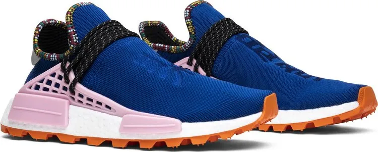 Adidas Pharrell x NMD Human Race Men's Sneakers, Blue/Pink