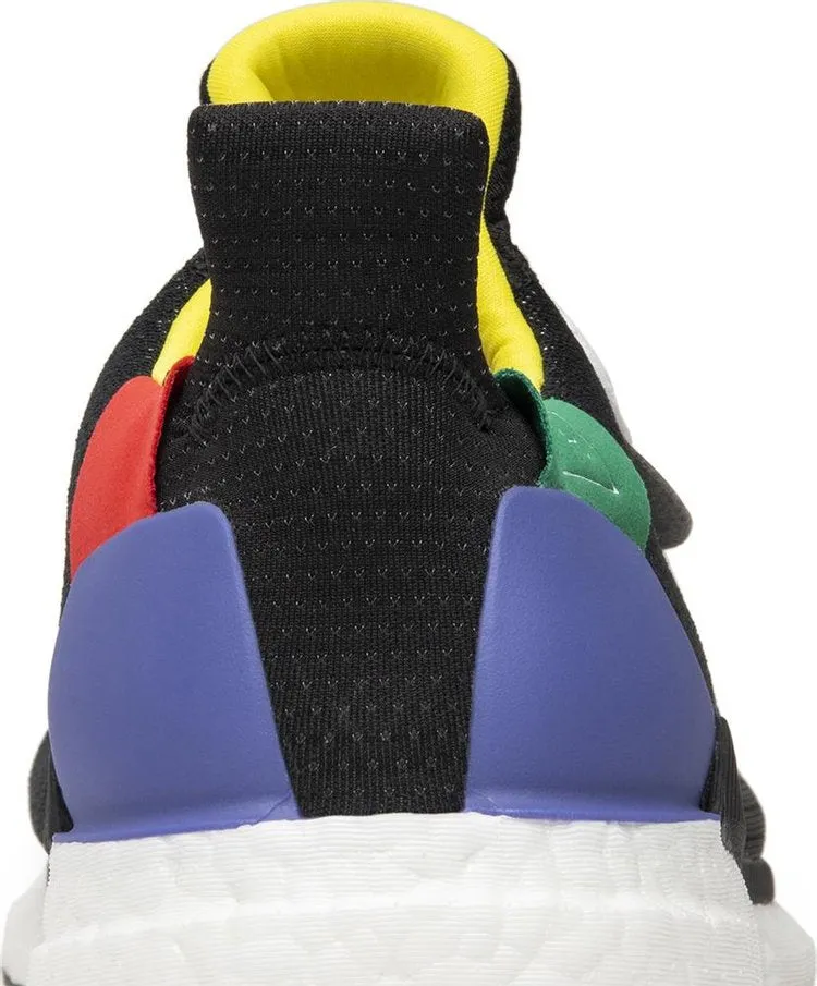 Adidas Pharrell x Solar Hu Glide 'Black' Sneakers, Black