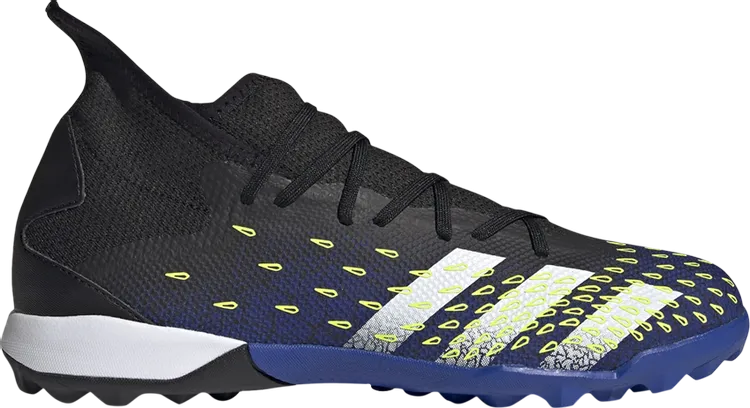 Adidas Predator Freak.3 TF 'Demonscale - Royal Blue Yellow' sneakers, blue