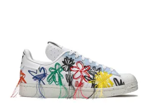 Adidas SEAN WOTHERSPOON X SUPERSTAR 'SUPER EARTH' sneakers, white