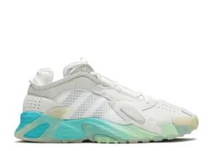 Adidas STREETBALL 'GLOW GREEN' sneakers, white Adidas STREETBALL 'GLOW GREEN' sneakers, white