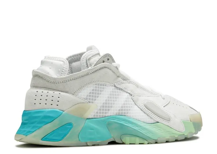 Adidas STREETBALL 'GLOW GREEN' sneakers, white