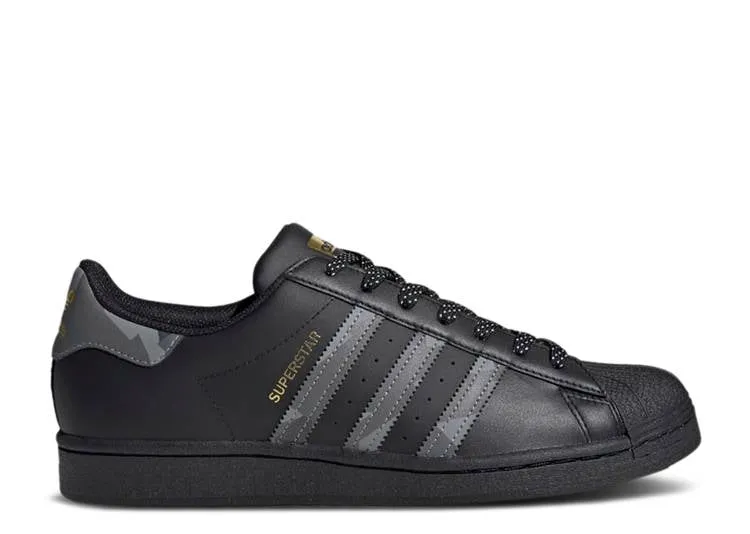 Adidas SUPERSTAR 'BLACK CAMO' sneakers, black