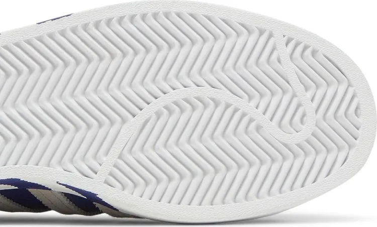 Adidas Superstar 'Extended Midfoot Stripes - Legacy Indigo' Sneakers, Blue