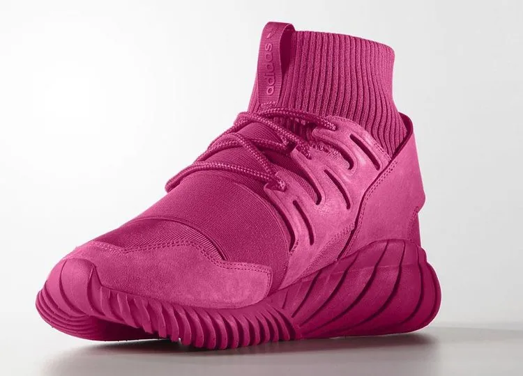 Adidas Tubular Doom 'Tonal Pink' sneakers, pink