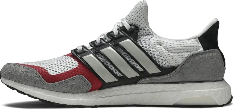 Adidas UltraBoost 1.0 S&L 'Grey Scarlet' sneakers, gray