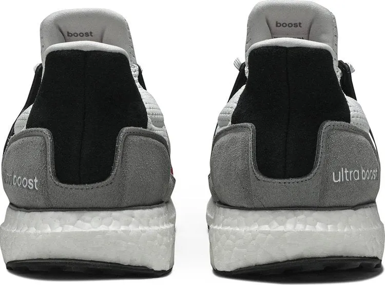 Adidas UltraBoost 1.0 S&L 'Grey Scarlet' sneakers, gray