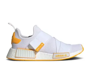 Adidas WMNS NMD_R1 STRAP 'WHITE COLLEGIATE GOLD' sneakers, white