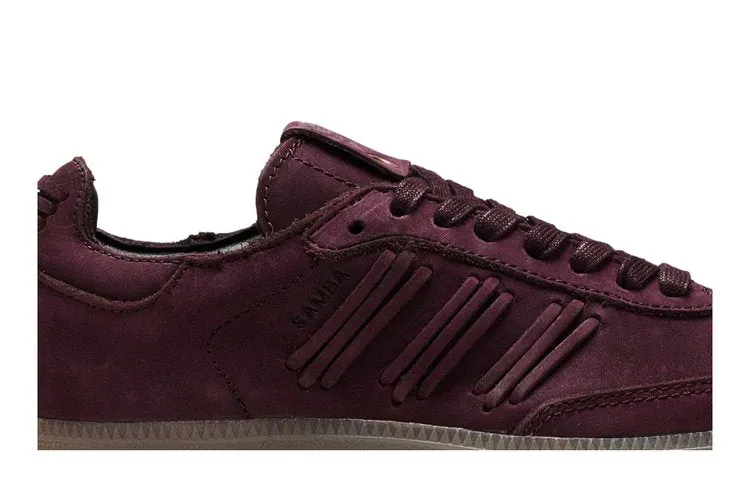 Adidas Wmns Samba 'Deep Hue Pack - Maroon' sneakers, red