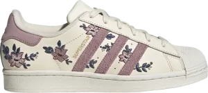 Adidas Wmns Superstar 'Floral' sneakers, cream