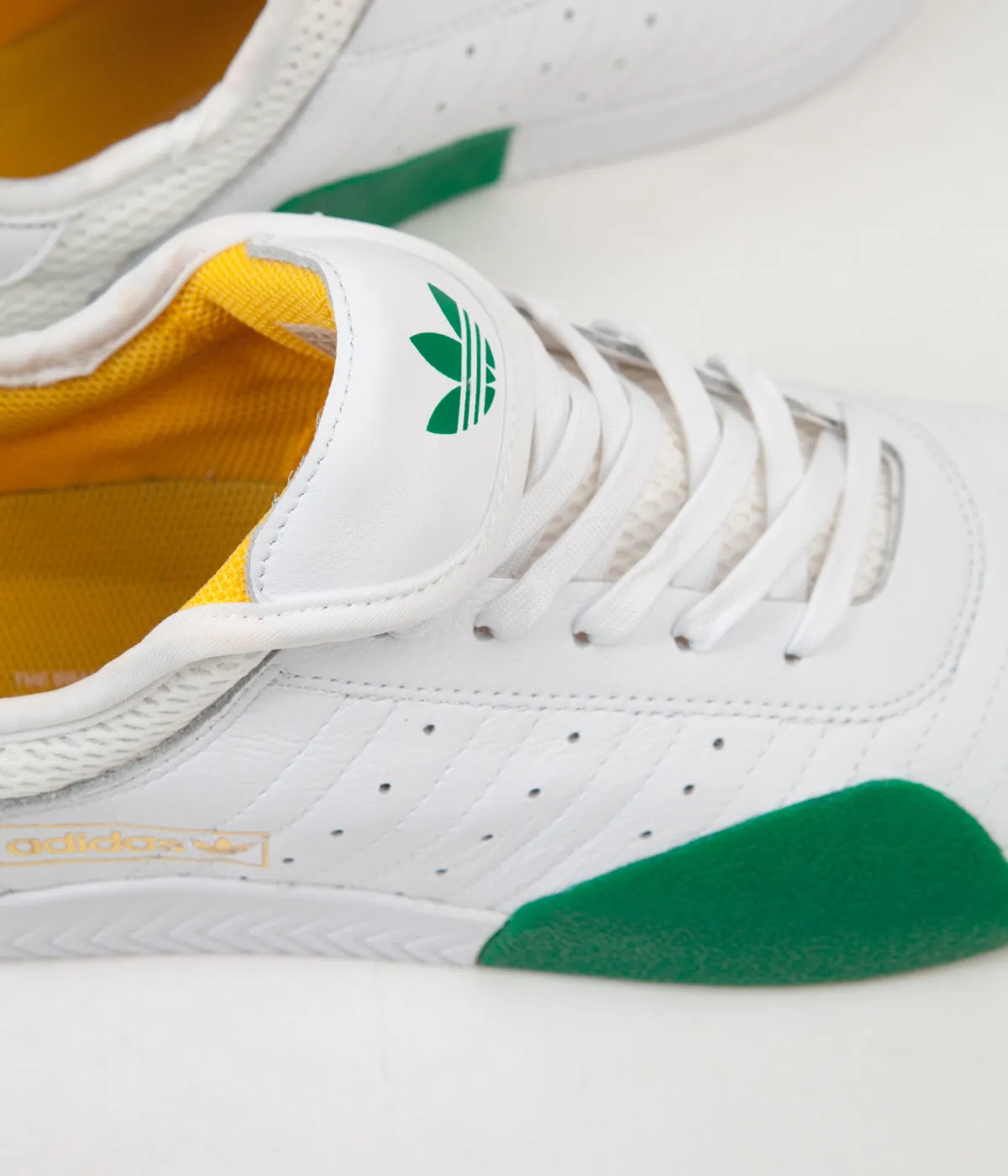 Adidas x Na-Kel 3ST.003 Shoes - Cloud White / Bold Green / Bold Gold